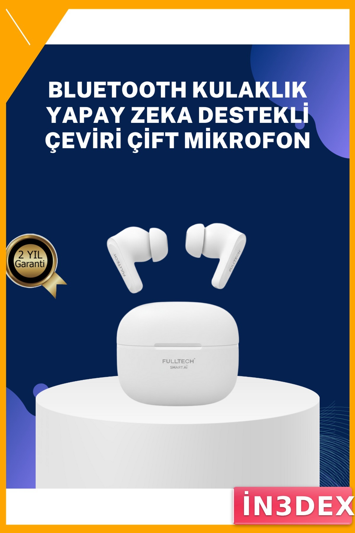 Çok Dilli Çeviri TWS Kulaklık Gürültü Engelleyici Oyun Modu