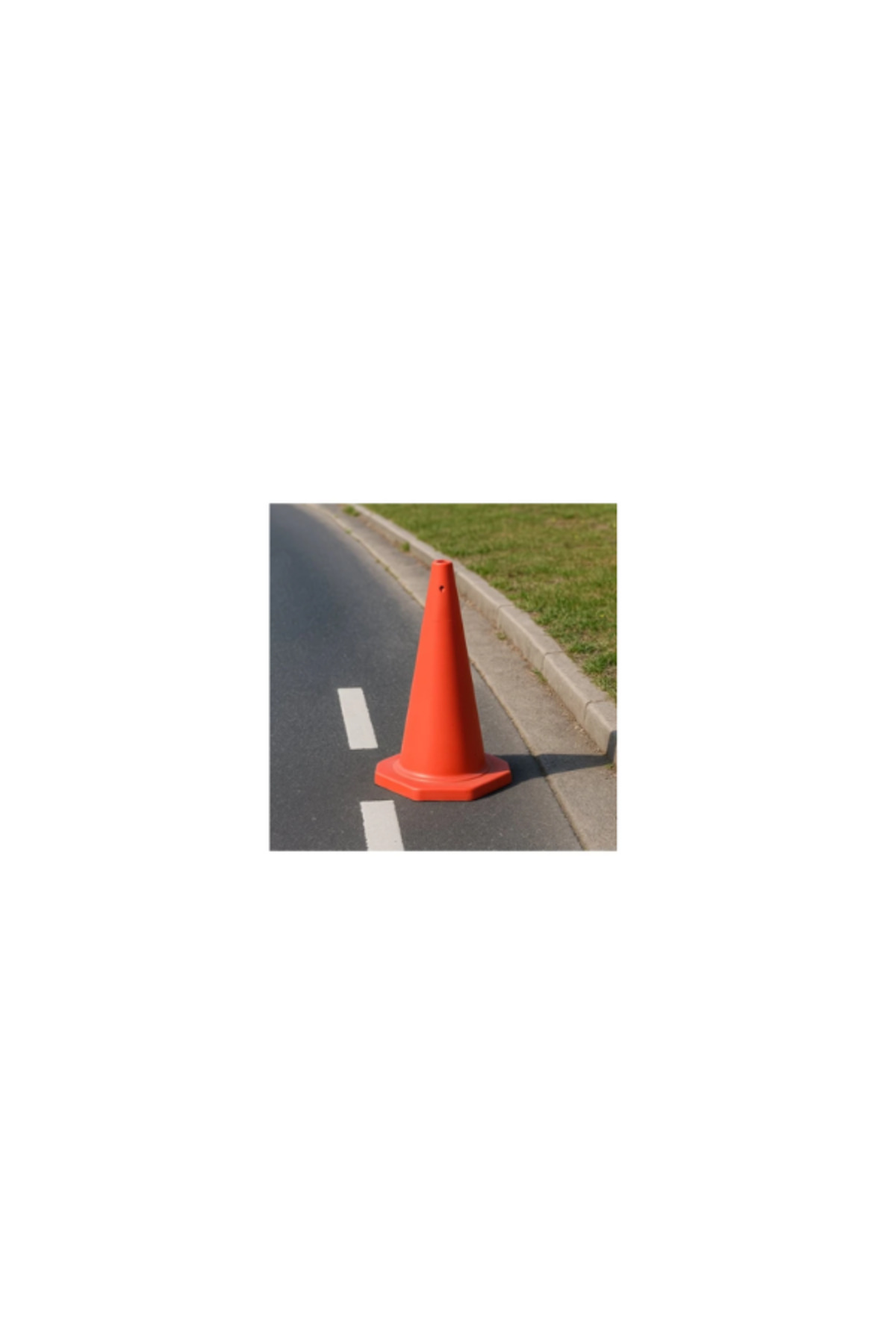 Trafik Konisi | Reflektifsiz – 75 cm Pe 2