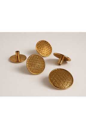 GOLDKULP ÖZEL İŞLEMELİ UFO DÜĞME KULP ÇAP-40MM