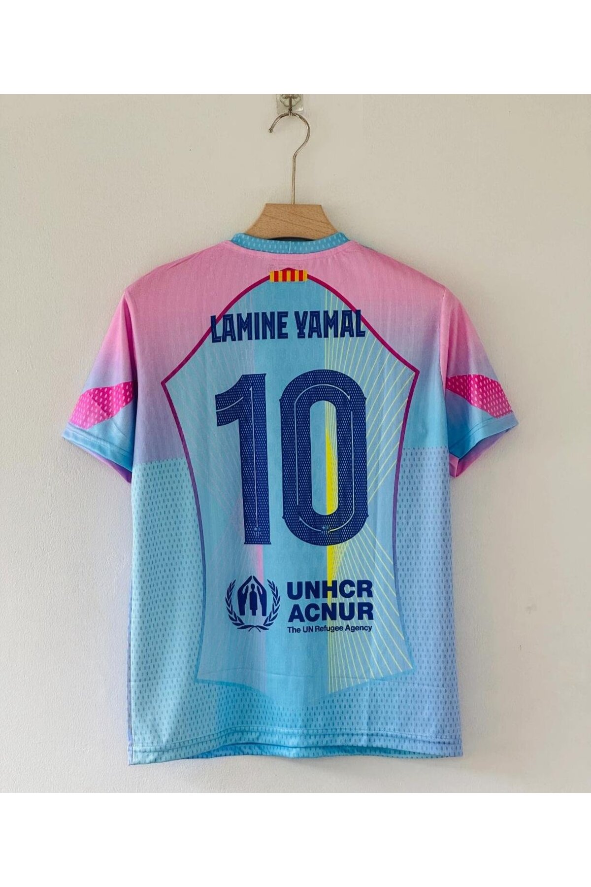 jabuka Barcelona 2026 Lamine Yamal Özel Konsept Forması (Blue