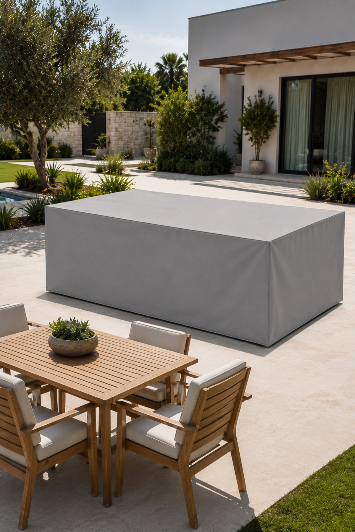 はぎれ　105cm×約10m（1000cm） COCEM 160x100x80 Bahçe Mobilya Brandası Su Geçirmez UV Korumalı