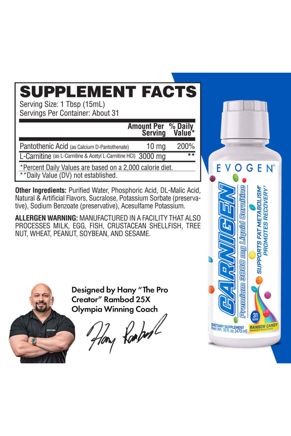 siren labs l-carnitine elite burn L-Carnitine & CLA Supplements 💊 40-80% off! | Boost Your Fitness