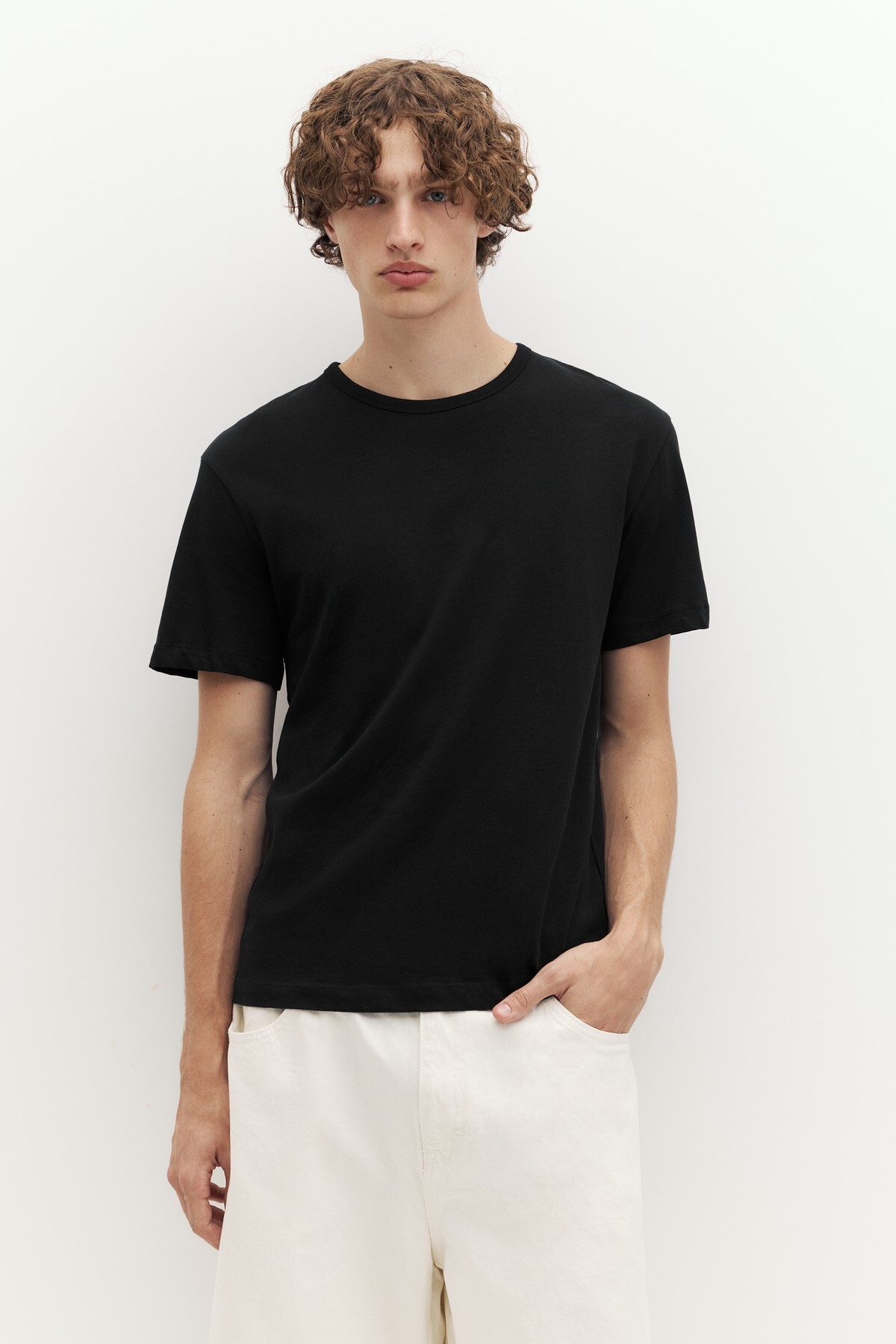 1_org_zoom تیشرت Pull & Bear ساده اسلیم فیت اورجینال - تصویر 1