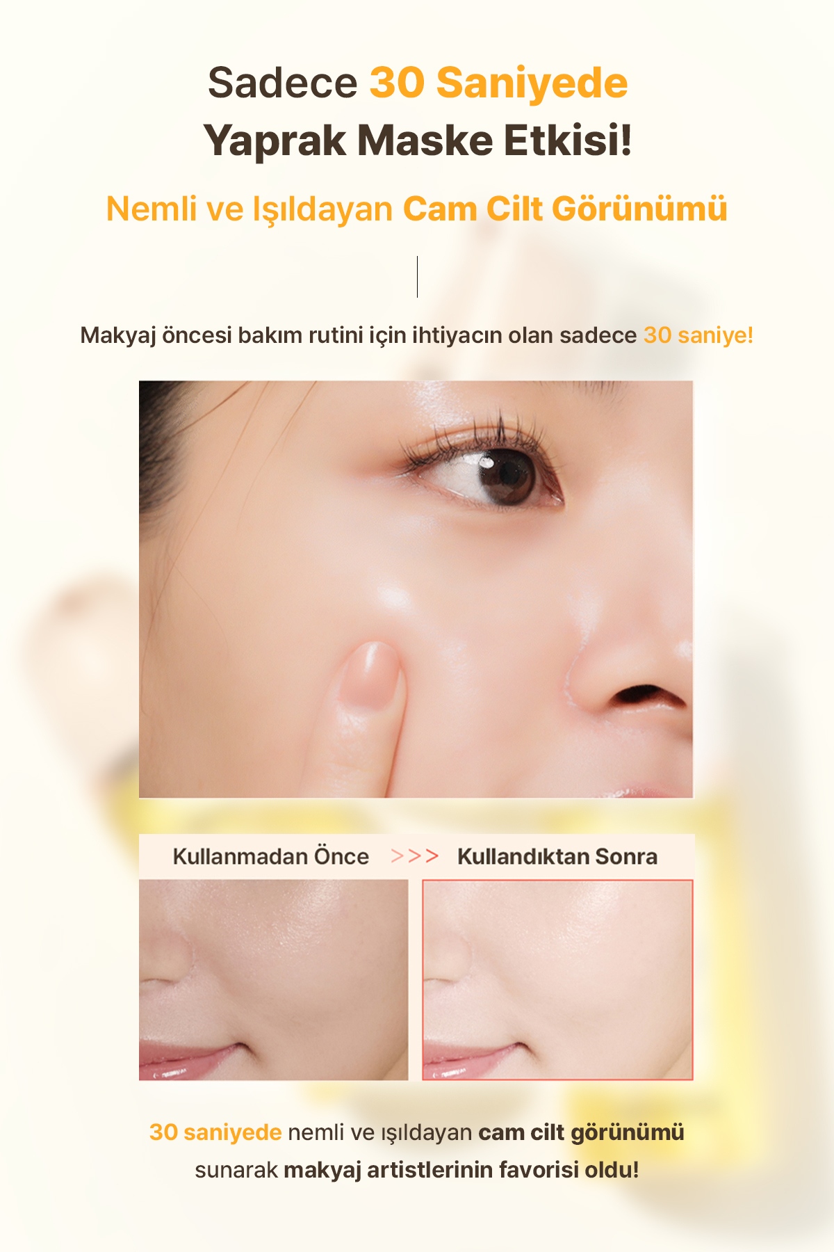 Leke Karşıtı&Aydınlatıcı Niasinamid İçeren Köpük Maske 30 Seconds Quick Bubble Mask (Bright) — 8809739130123 — تصویر 5 از 8