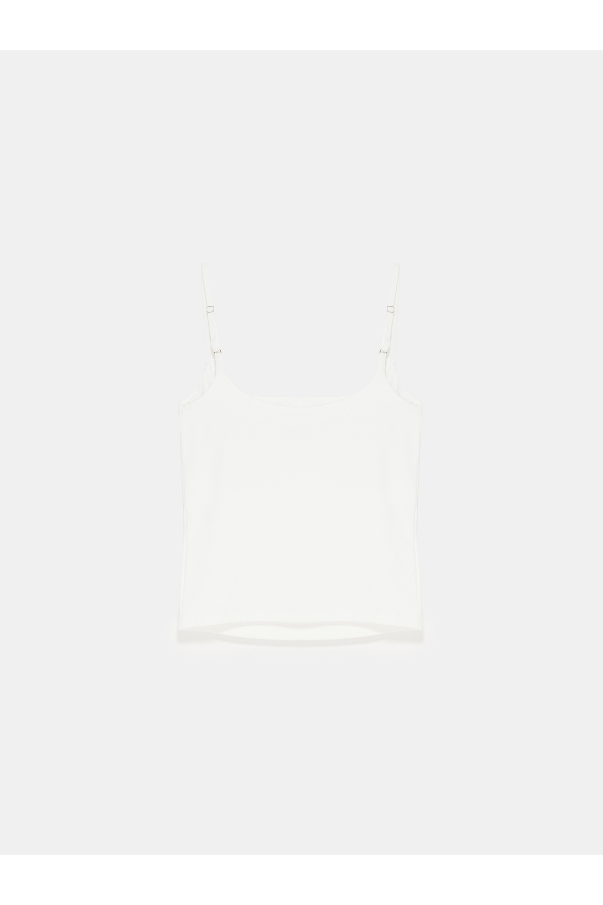 Dilvin 21200 Bra-Free Askılı Top-Ekru görsel 6