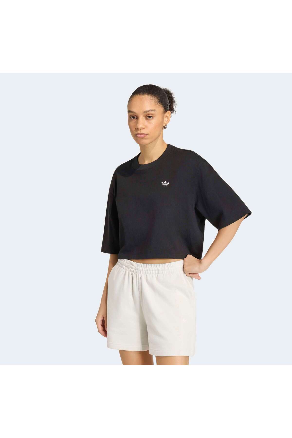 adidas Ess Crop Tee Kadın Spor T-shirt KQ6692