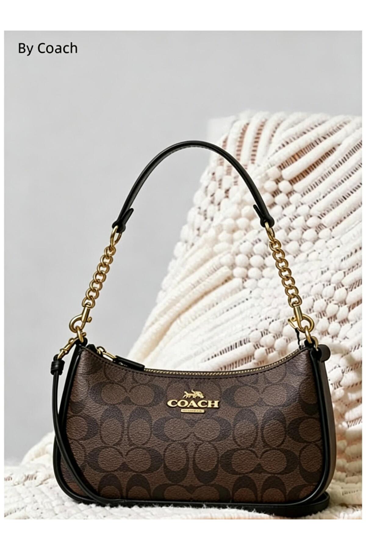 Coach New York Teri Shoulder Bag In Signature Canvas for women Crossbody bag ...