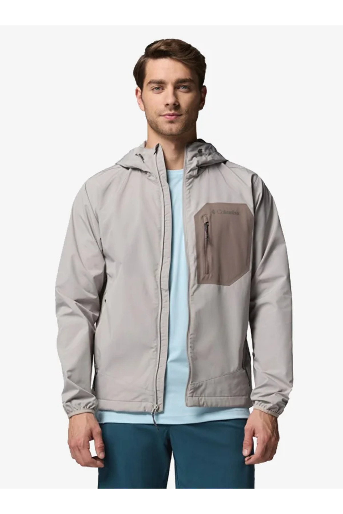 Columbia WO3966 Tall Heights III Hooded Softshell Erkek Mont 2155181-027 görsel 2