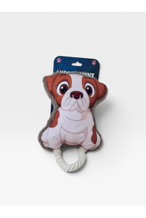 LUPOX Dijital Buldog İpli Peluş Oyuncak