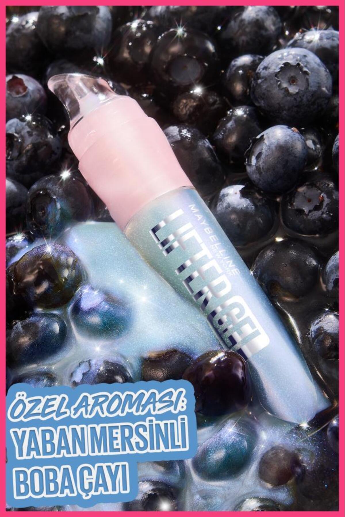Lifter Gel Extra Shiny and Moisturizing Lip Gloss - 02 Blue Boba — فیروزه‌ای MYBLIFTERGELDDKPRL — تصویر 4 از 9