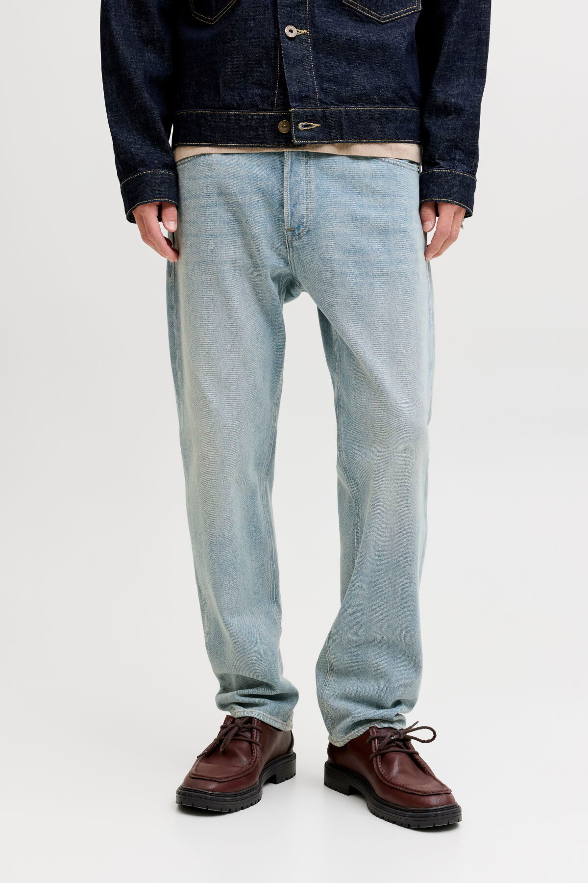 شلوار جین مردانه کمر بلند و راحت - کریس جک اند جونز شلوار جین Jack & Jones