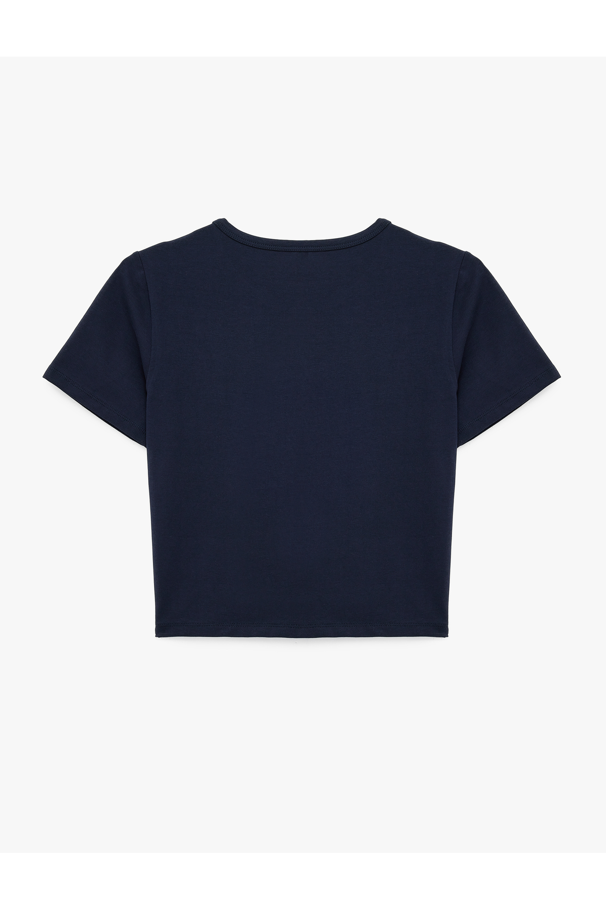 Koton Slim Fit Kısa Kollu Pamuklu Bisiklet Yaka Spor Tişört görsel 6