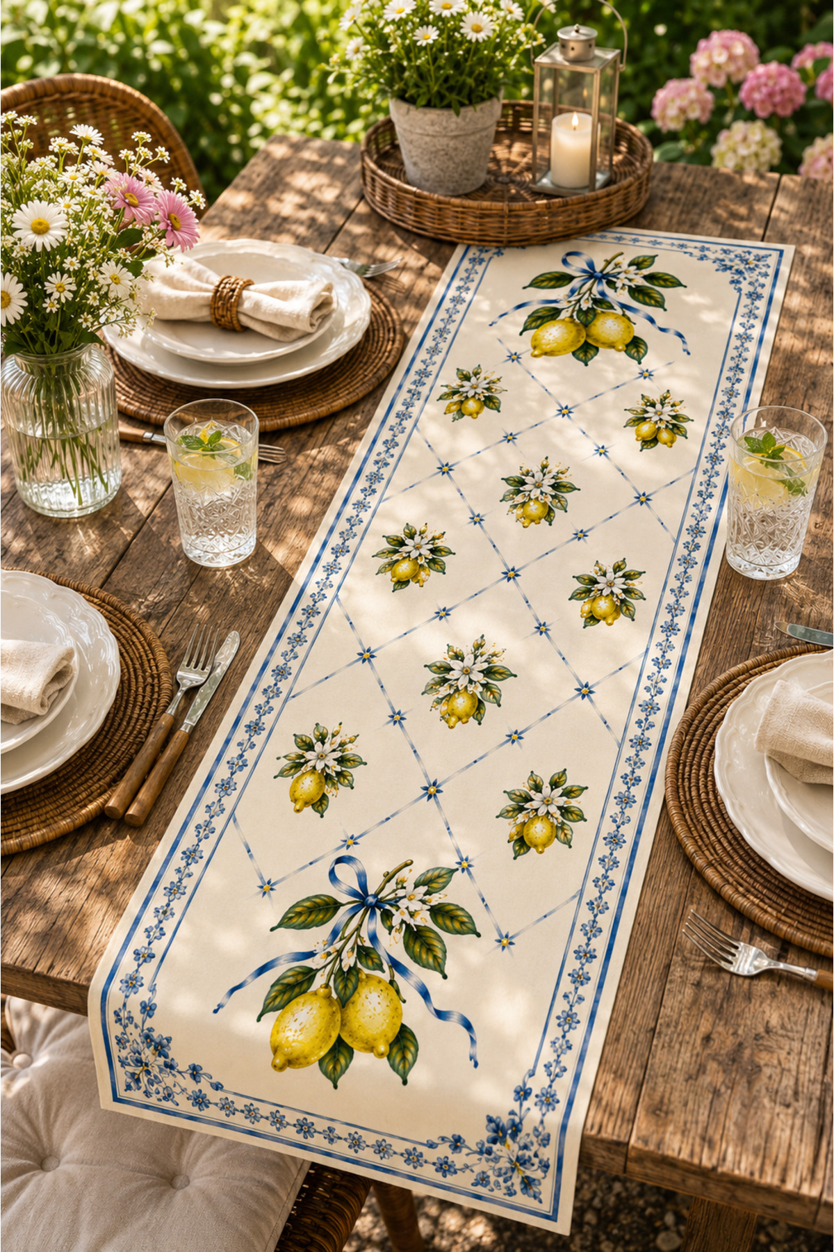 Ays Home Tile Lemon RUNNER (45 X 135 )