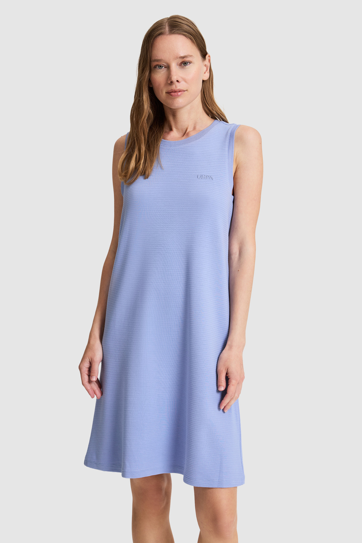 U.S. Polo Assn.  Kadın Lavanta Örme Elbise 50323510-VR245 - Görsel 4