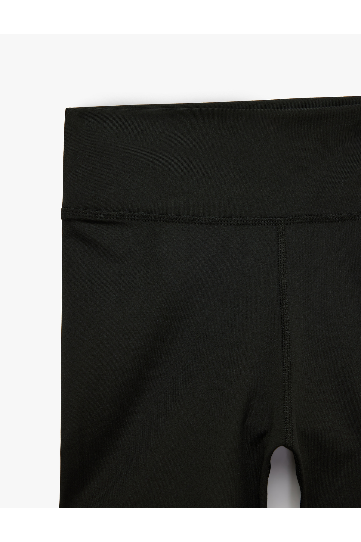 Koton Skinny Fit Yüksek Bel Spor Biker Tayt görsel 3