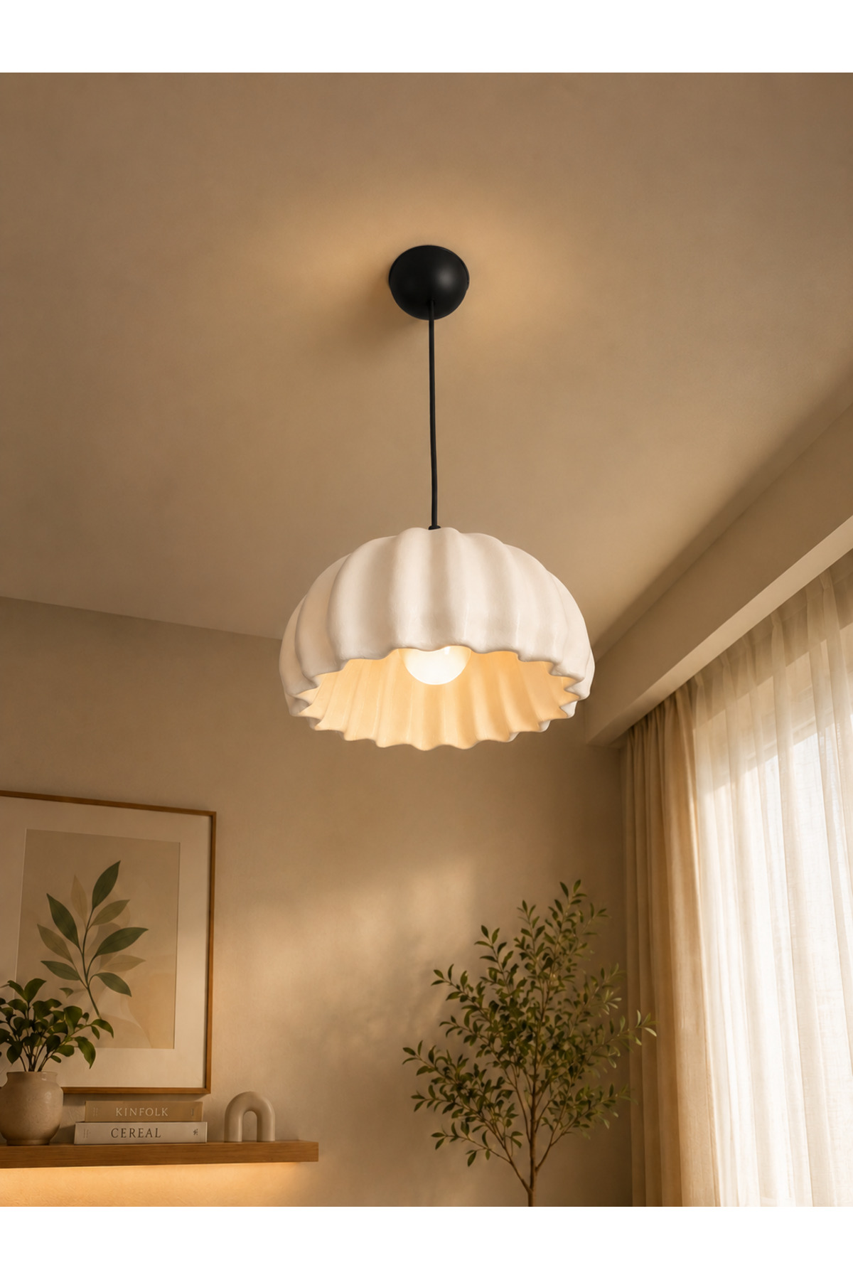 Ravena Antique Single Pendant, Living Room Kitchen Living Bedroom Modern