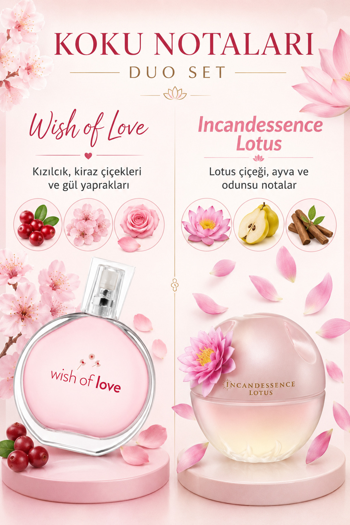 Wish of Love Incandessence Lotus Duo Set — 1561881-1588978 — تصویر 4 از 4