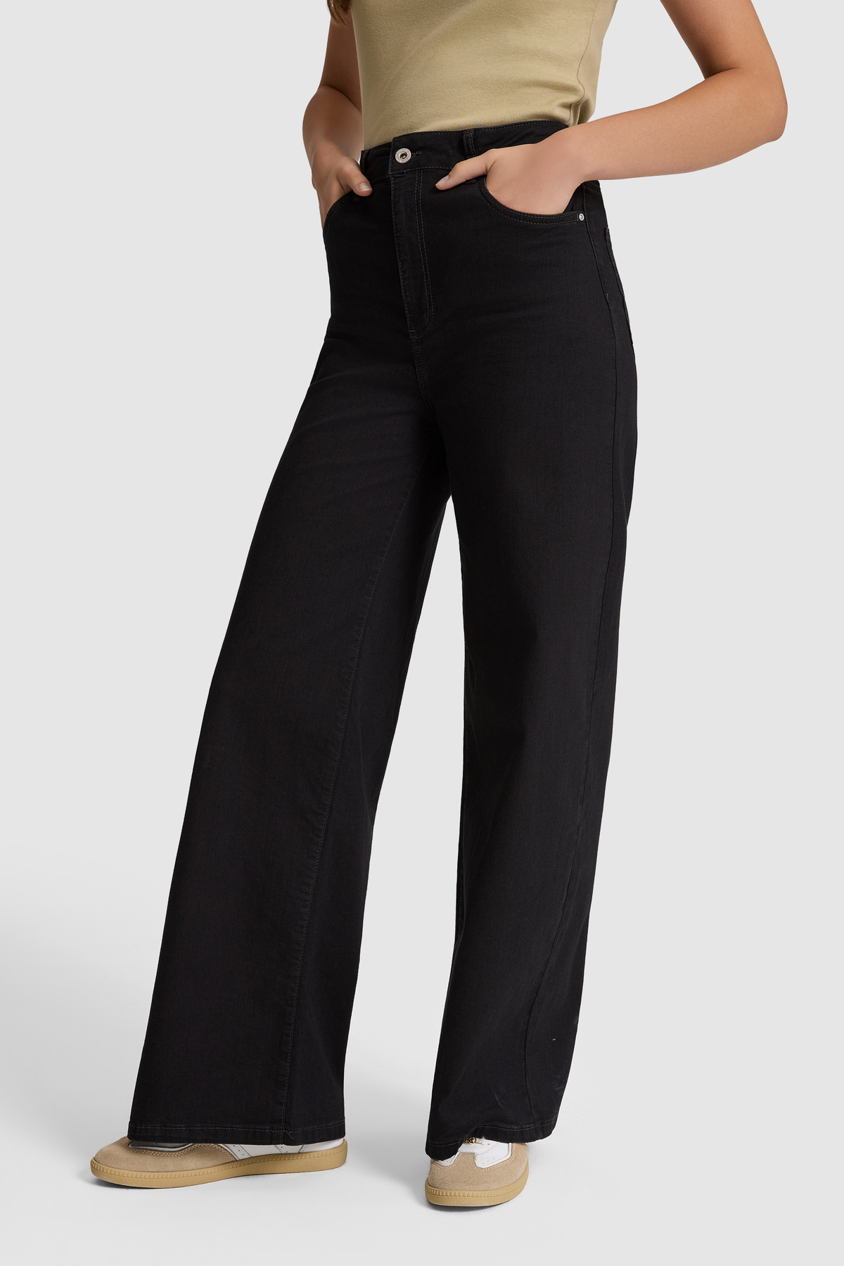 U.S. Polo Assn. Kadın Siyah Jean Pantolon 50325206-DN0027 görsel 2