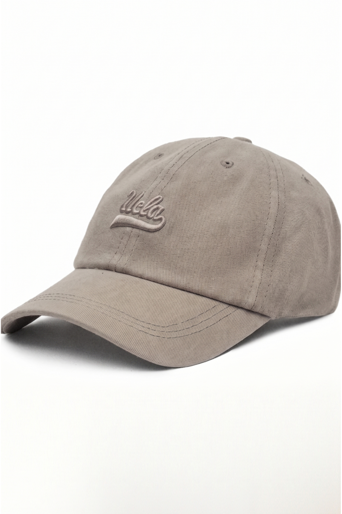 UCLA FORTUNO Bej Baseball Cap Nakışlı Unisex Şapka görsel 3