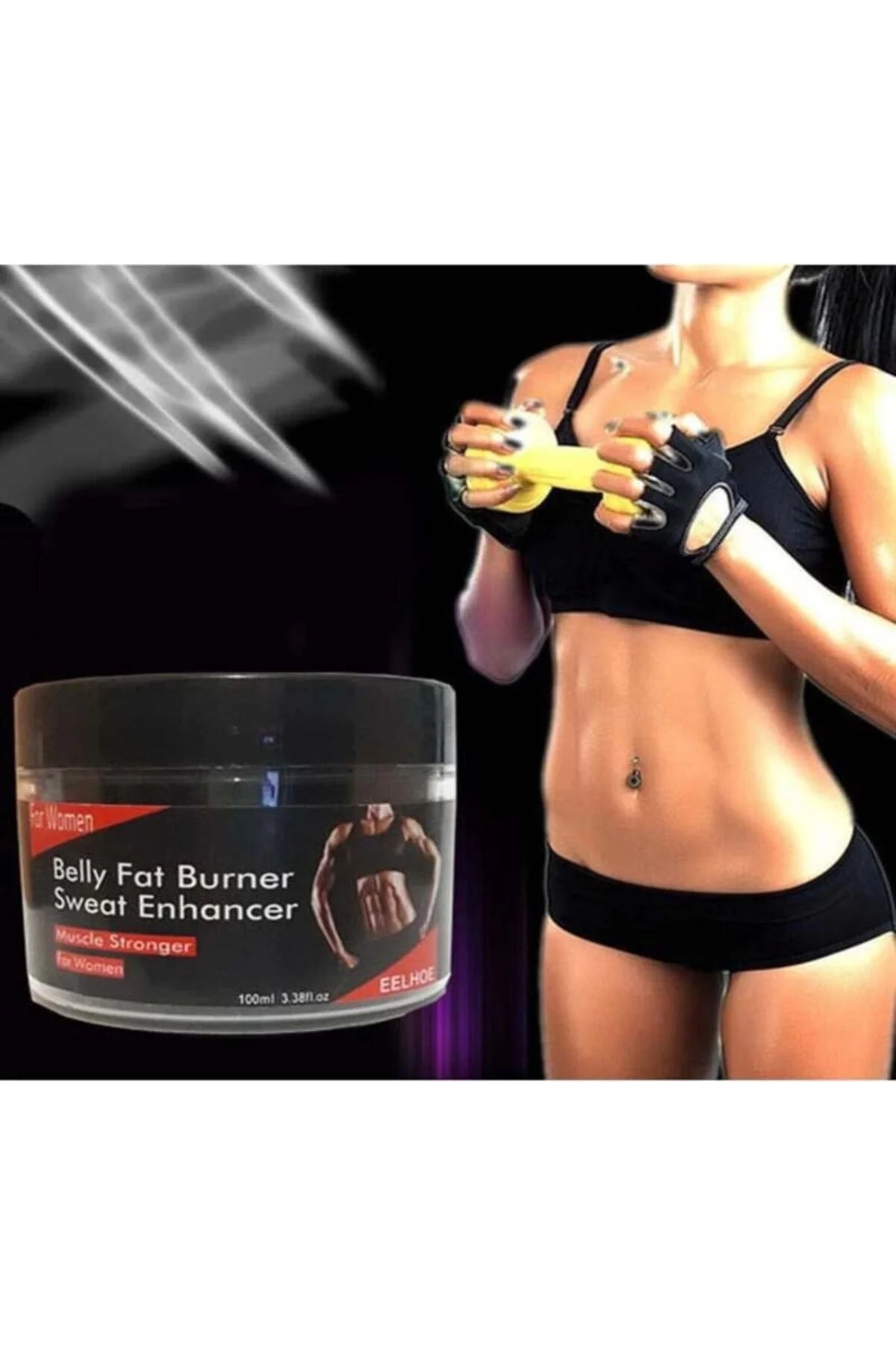 Belly Fat Burner For Women Kadın Hızlı Krem 100 ml x 2 Adet — GU-EYF-23687-NIDA01 — تصویر 3 از 4