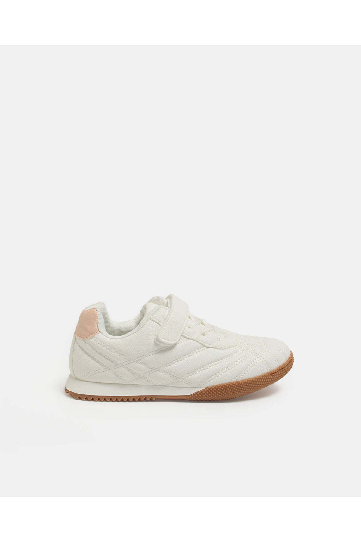 REDTAG Girls White Velcro Low Top Sneakers