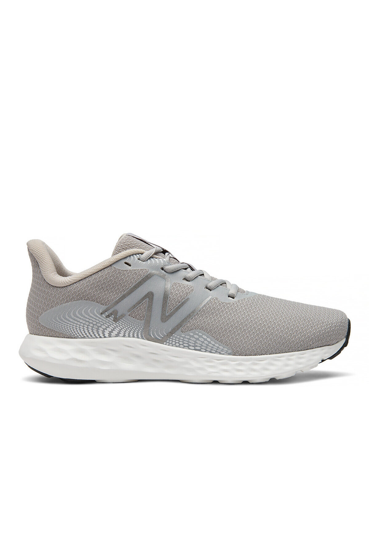 کفش مردانه خاکستری 411 مدل M411GG3 نیو بالانس کتانی تمرین و دویدن New Balance