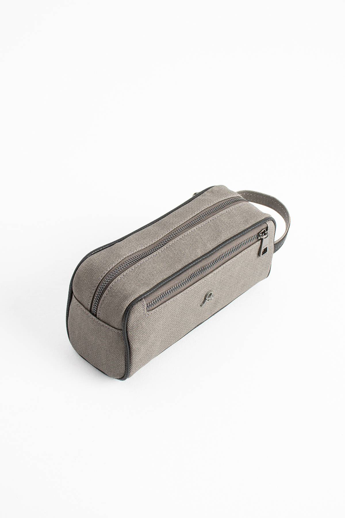 byhakan Mega 435 Erkek El Portföyü El Çantası Clutch Çanta Traş Çantası GRİ SİYAH görsel 5