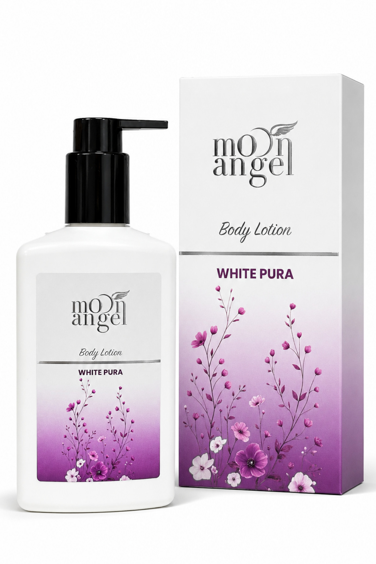 Kuru Ciltler için Vücut Losyonu White Pura Parfümlü Nemlendirici Vücut Kremi 250 ML