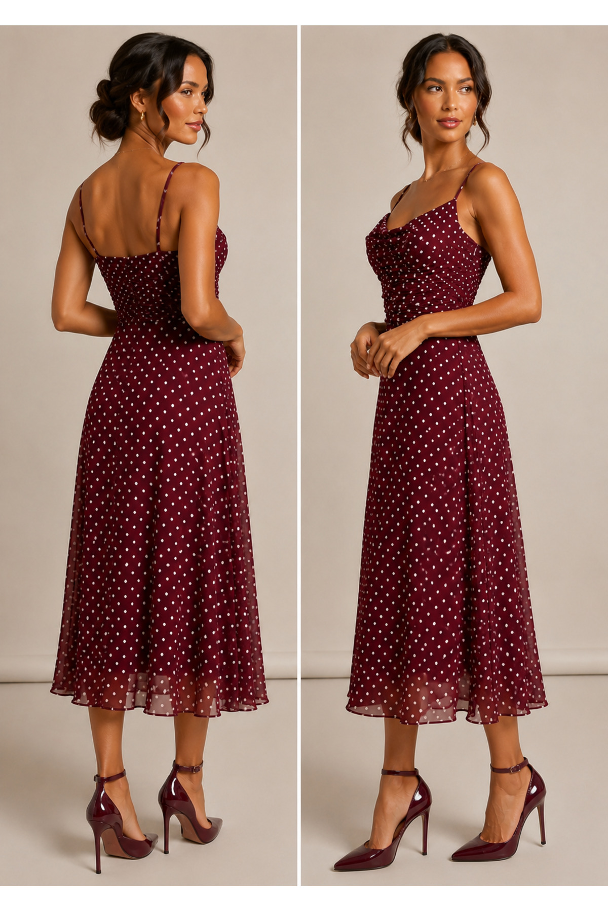 BLOUSE Çokrenkli İnce Kolsuz Vücuda Oturan Tül Elbise görsel 3