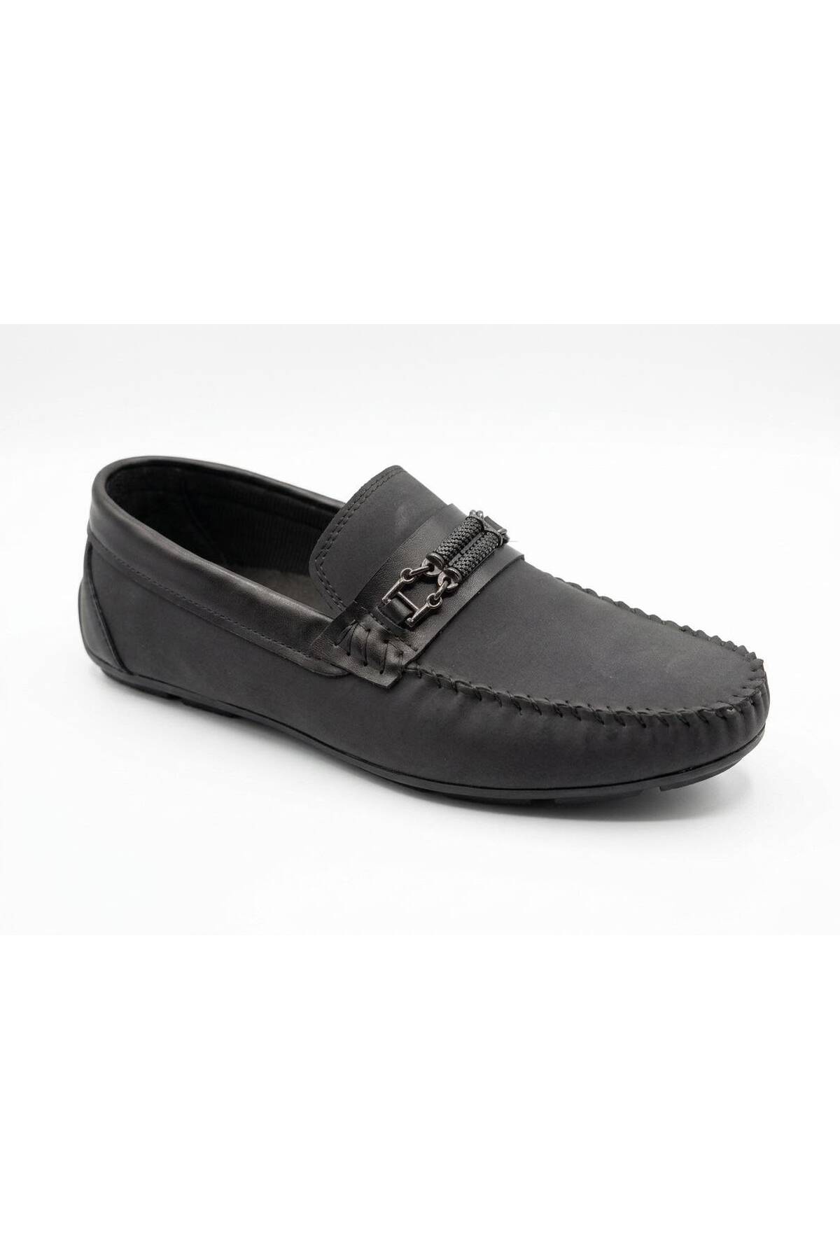 GENCTANİR SHOES Hafif Günlük Erkek Laofer Ayakkabı