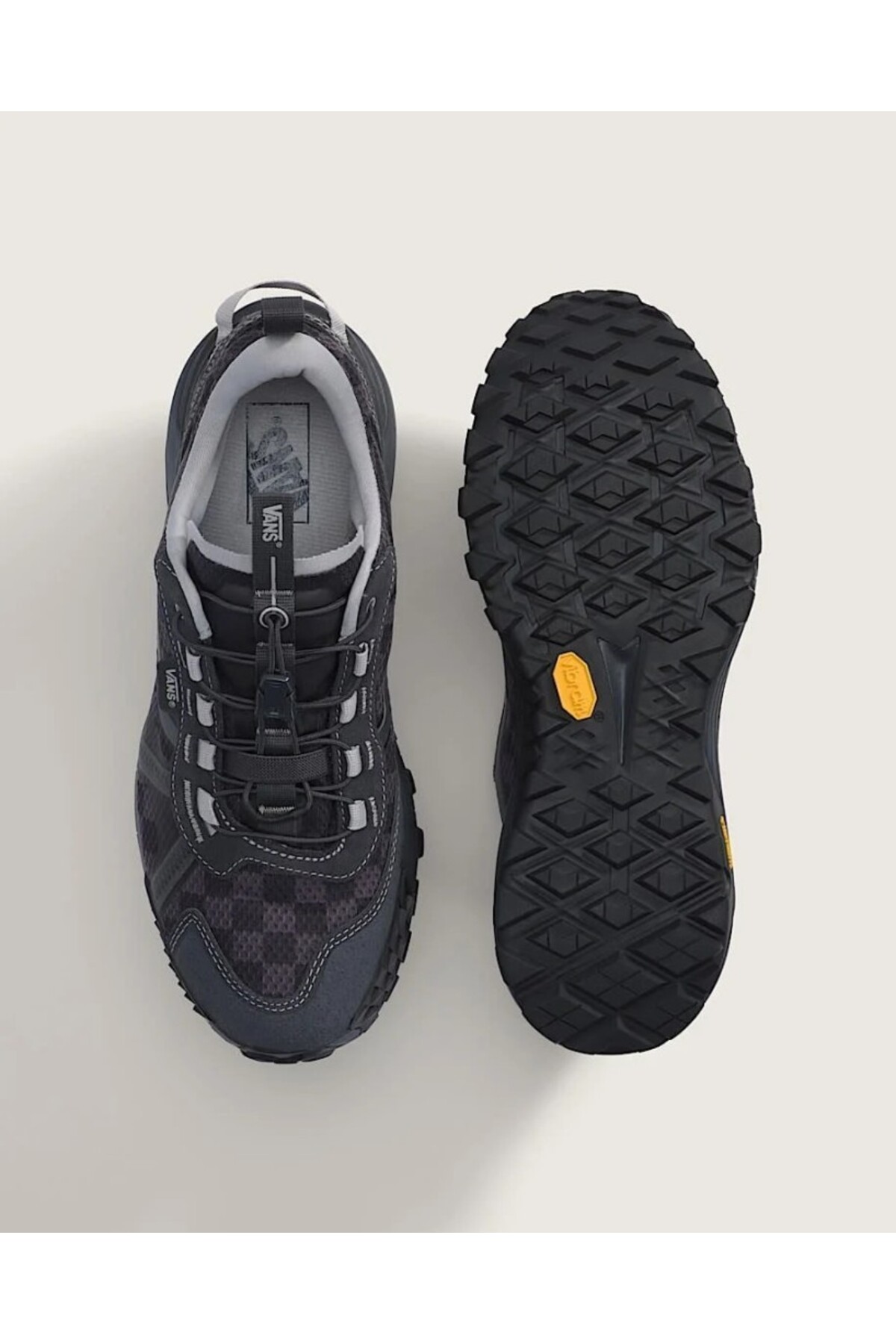 Vans Crosspath Xc Outdoor Erkek Ayakkabı Kareli Kömür Grisi görsel 3