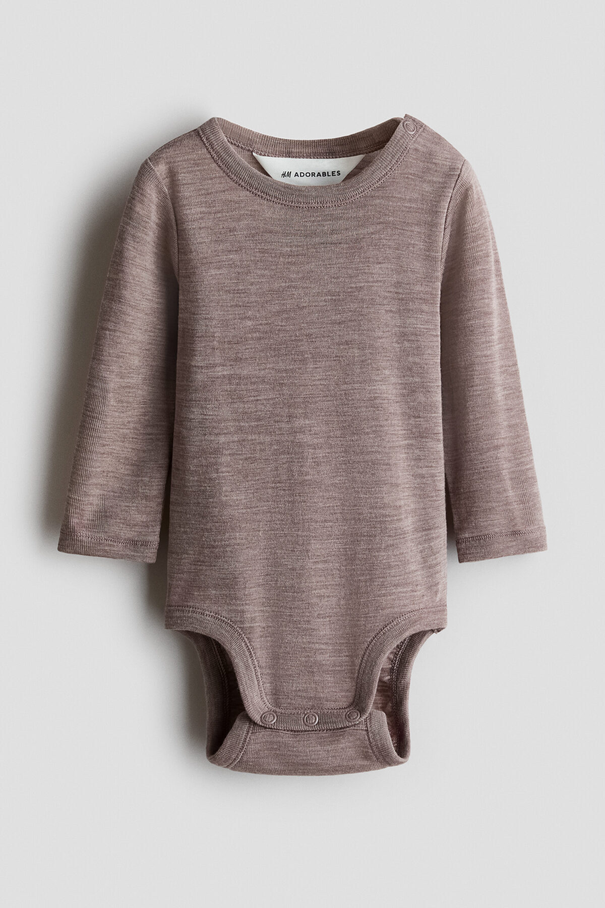 بادی جرسی پشم مرینوس اچ اند ام بادی H&M