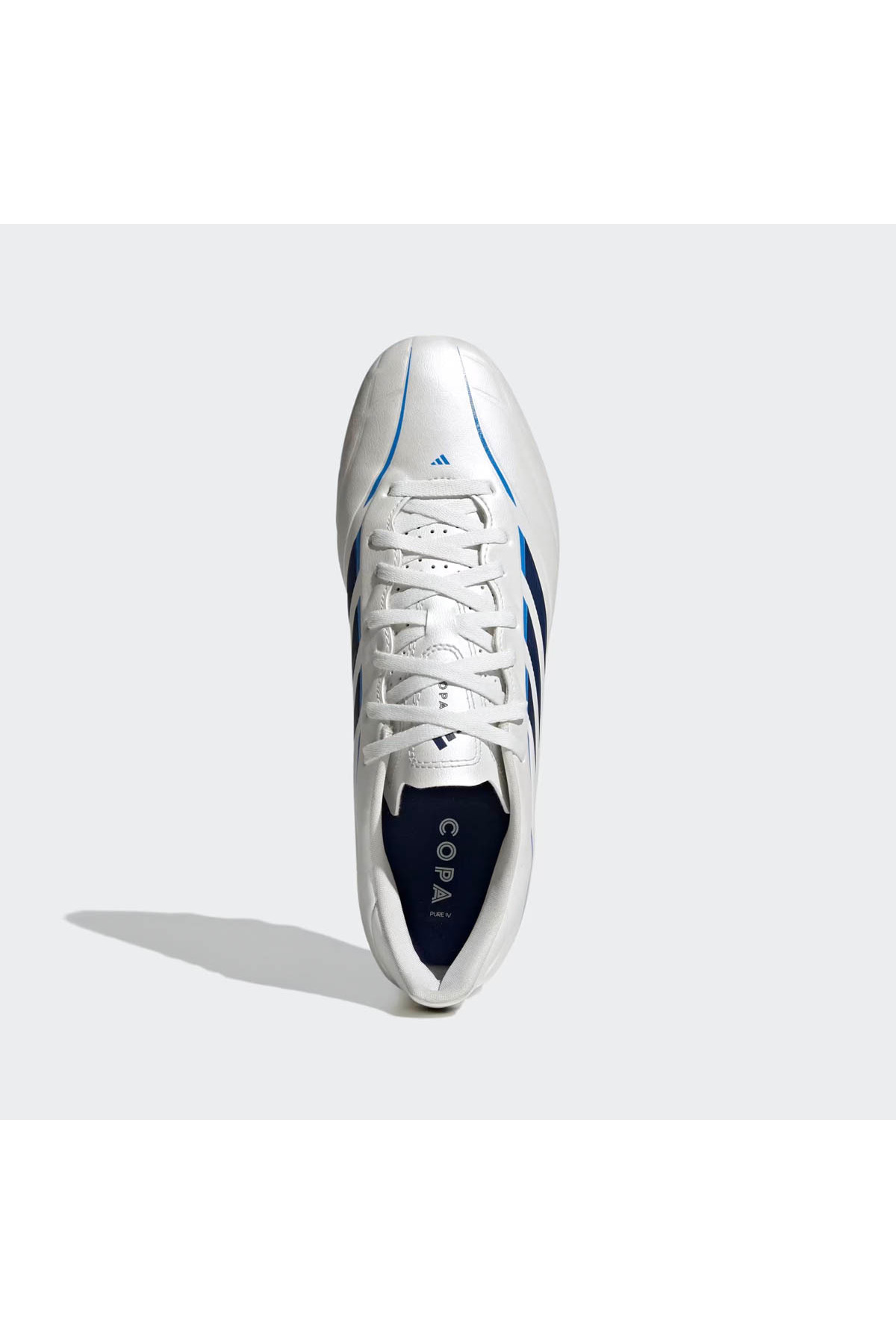 adidas COPA PURE IV CLUB FG/MG Beyaz Erkek Krampon KI3104 görsel 6