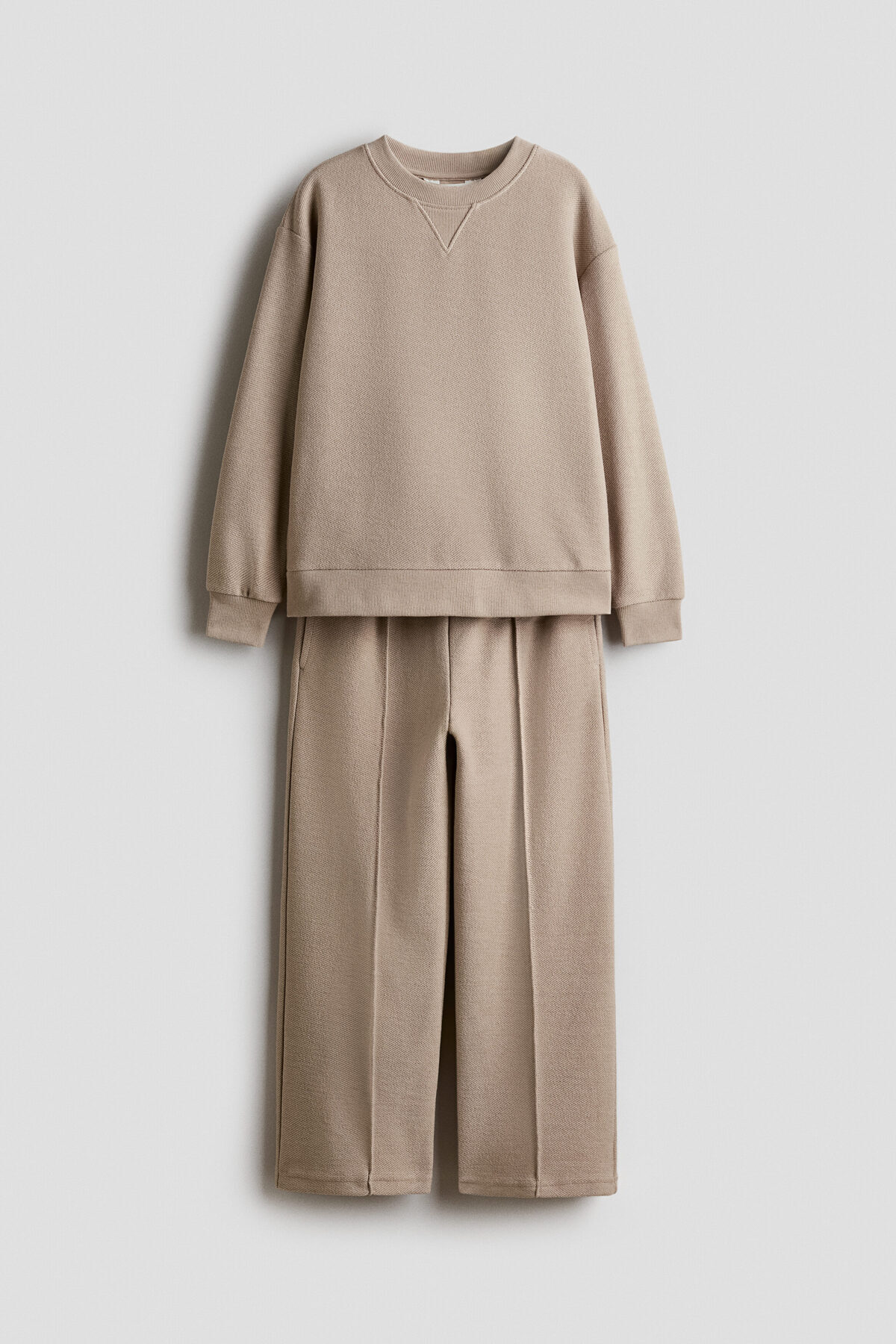 ست سویشرت بافت‌دار دو تکه اچ اند ام ست گرمکن ورزشی H&M