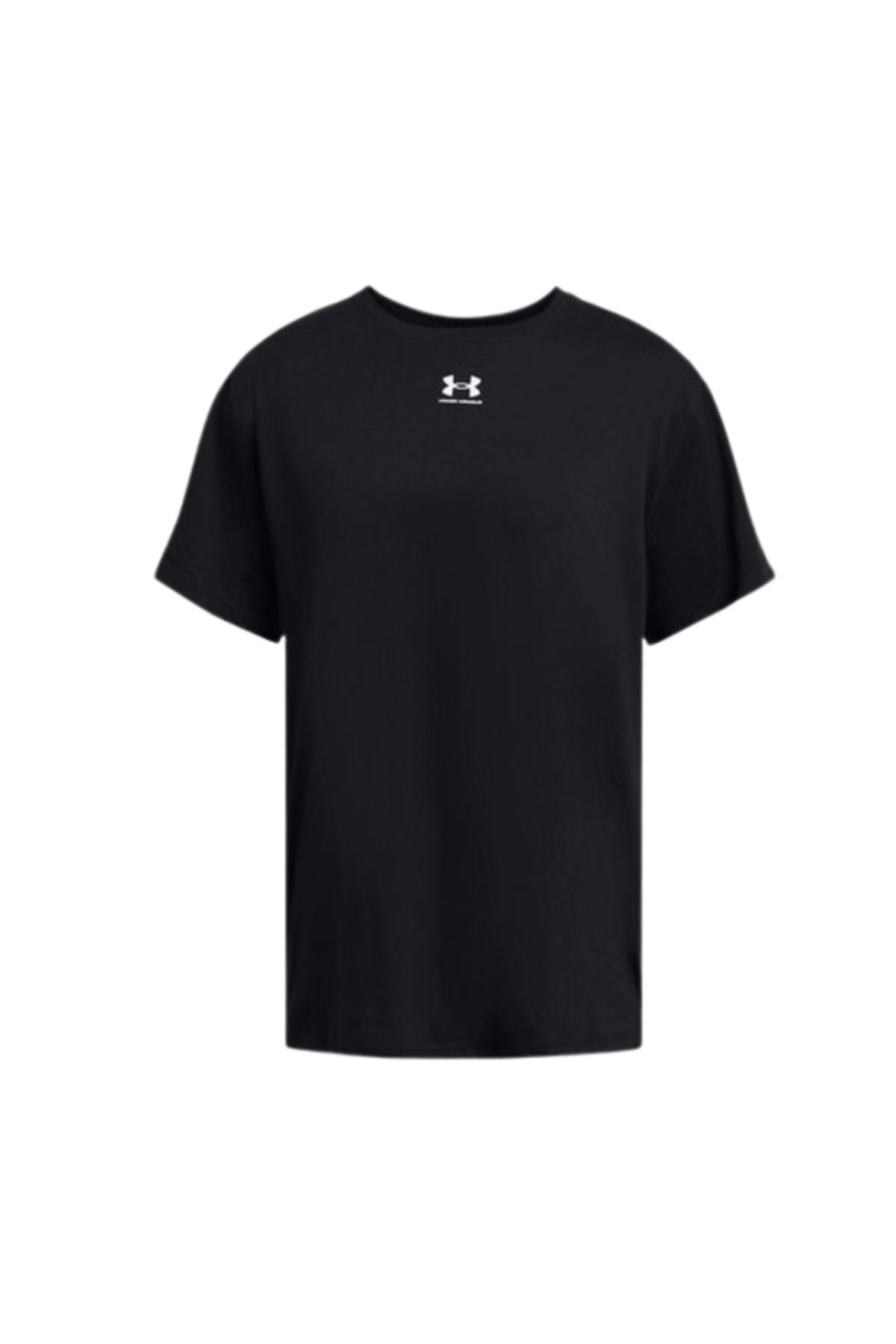 Under Armour Campus Oversize SS 1387193-001 Siyah Tişört