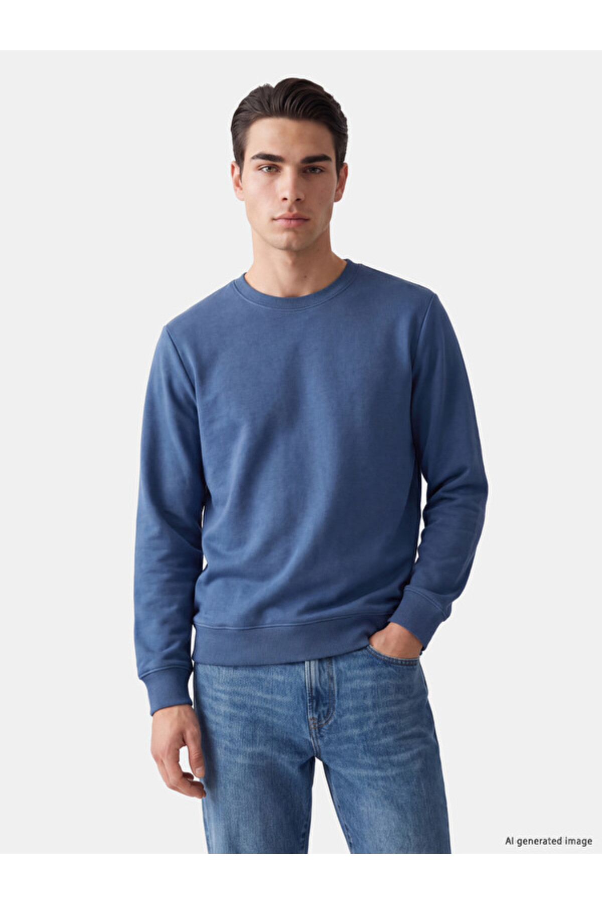 LC Waikiki Shining Choices from Shining Store Zero Roba Collar Men's Thick Sweatshirt