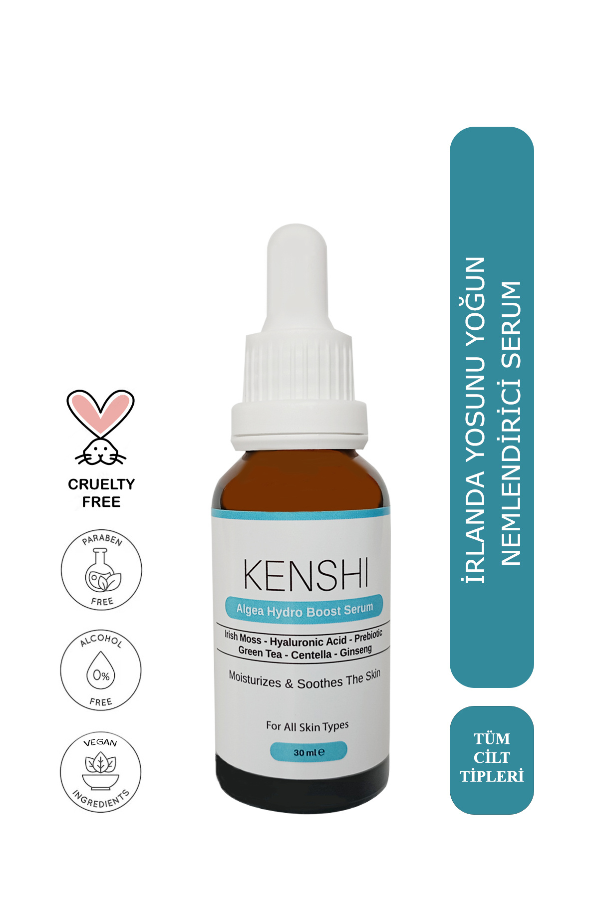 Irlanda Yosunu & Hyalüronik Asit & Yoğun Nemlendirici Ve Yatıştırıcı & Canlandırıcı Serum 30 ml — TYCYNGFJFN169199939926457 — تصویر 9 از 9