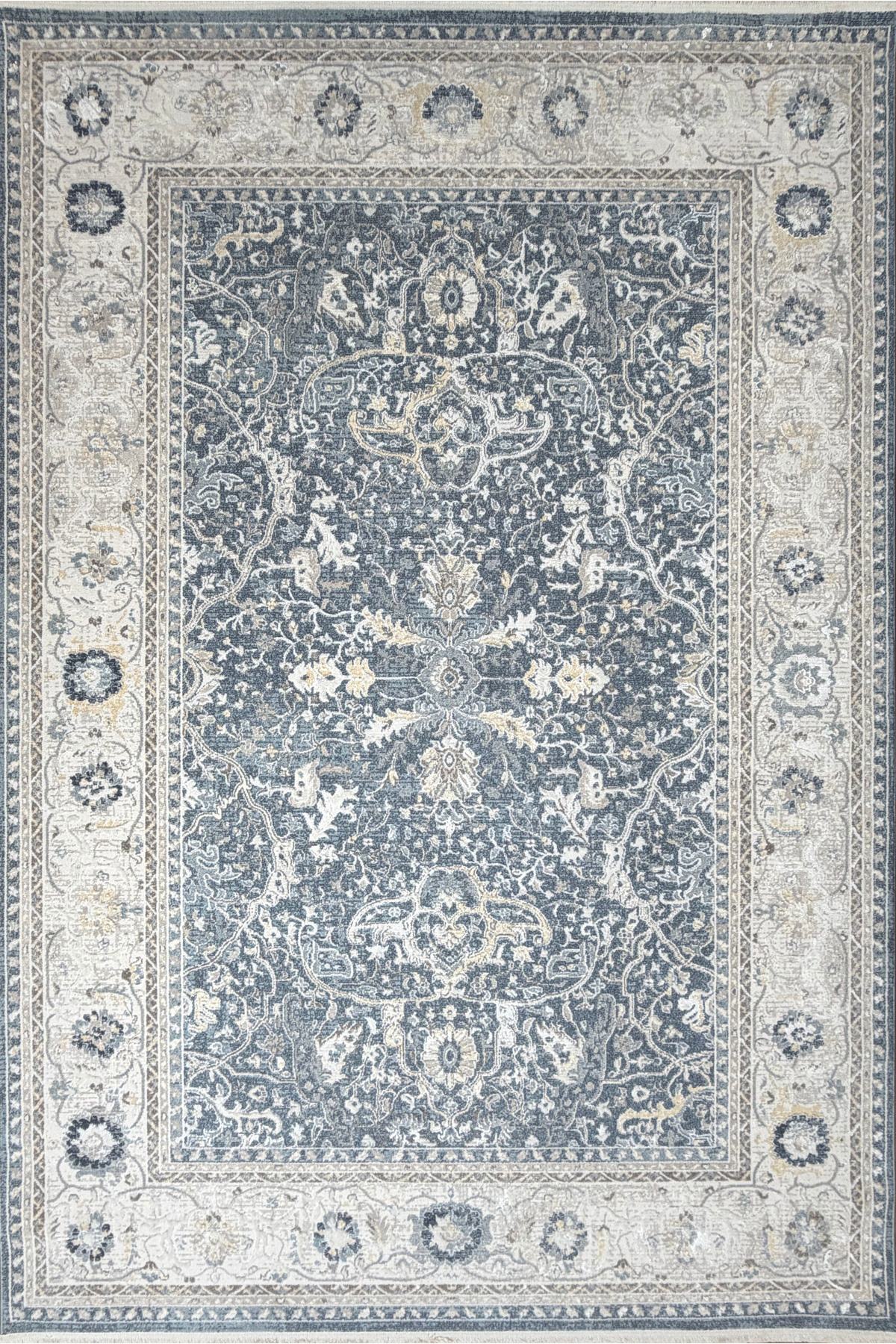 Antique 100% Polyester Vintage Modern Private Living Room Rug