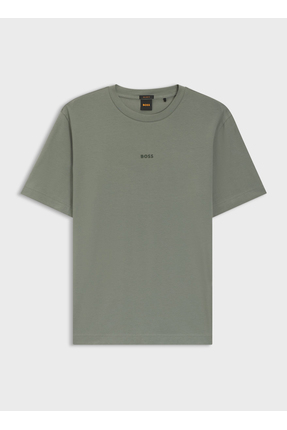 BOSS Gri Erkek Relaxed T-Shirt TChup_50473278