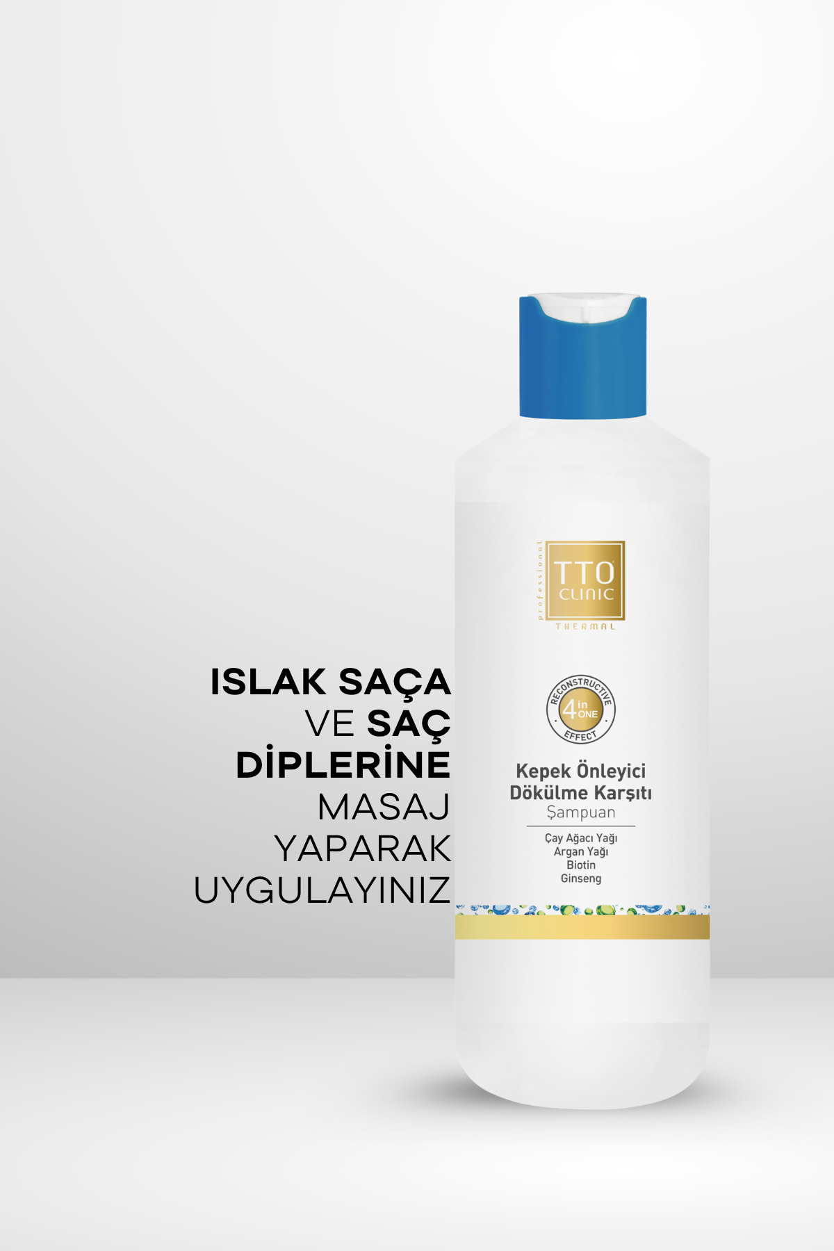 Saç Şampuanı Kepek ve Dökülme Karşıtı 400 ml Biotin ve Keratin Clinic Unisex — 8680145084015 — تصویر 5 از 6