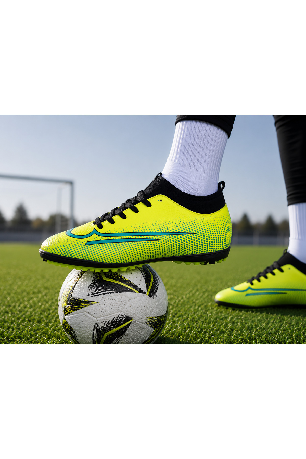 RUNSTEP Çoraplı Halı Saha Futbol Ayakkabısı