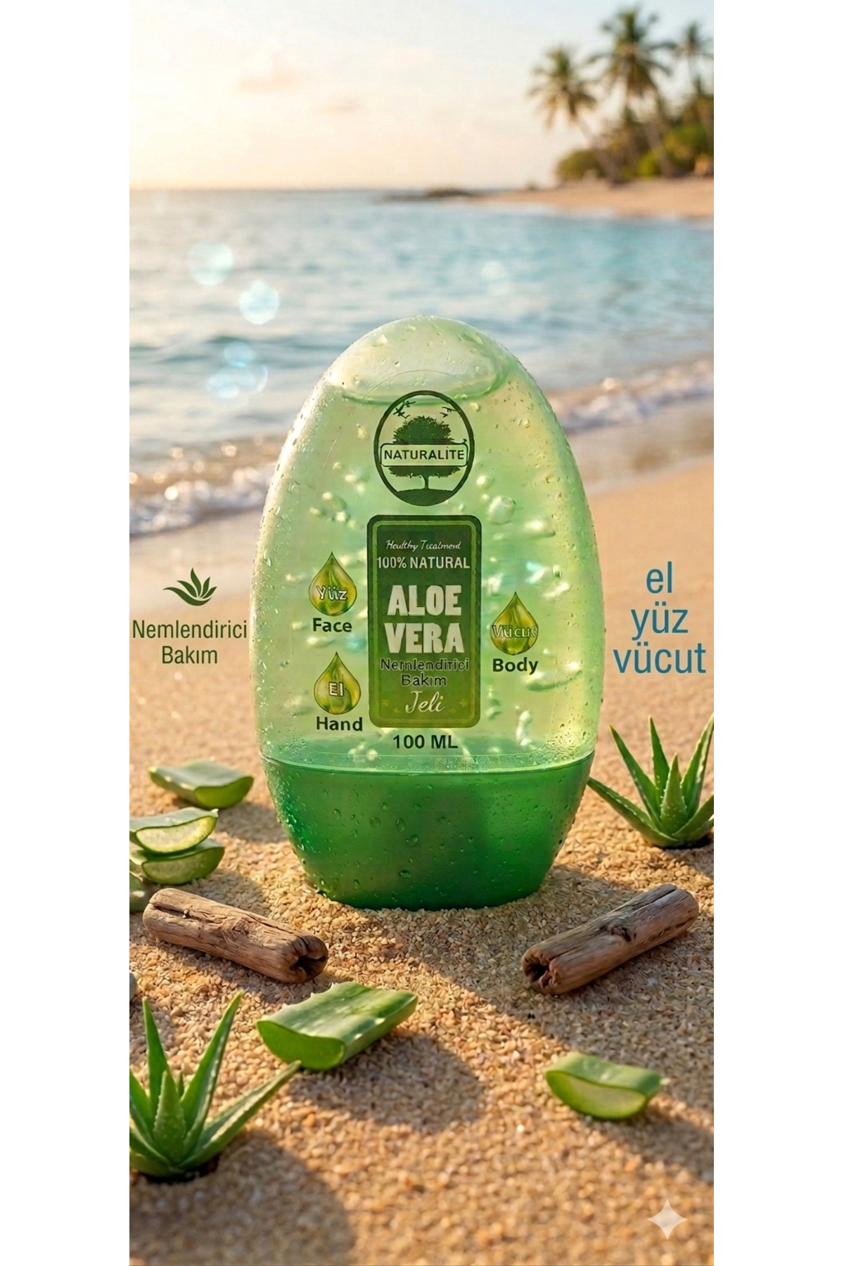 Aloe Vera Jel 100 ml — navj — تصویر 2 از 4