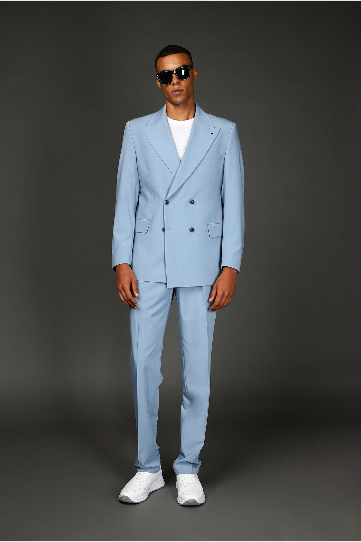 Oversize Extra Comfortable Fit Double Breasted Suit