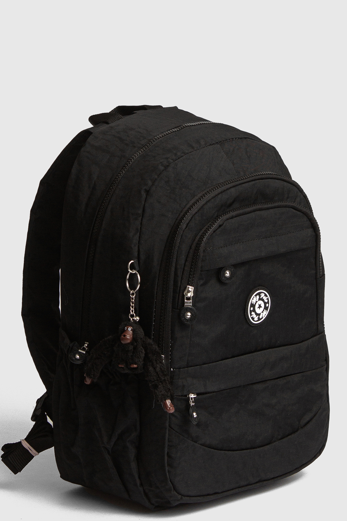 My polo 8666 Clinker Schoolbag Backpack Casual Travel Sports Travel Holiday BLACK