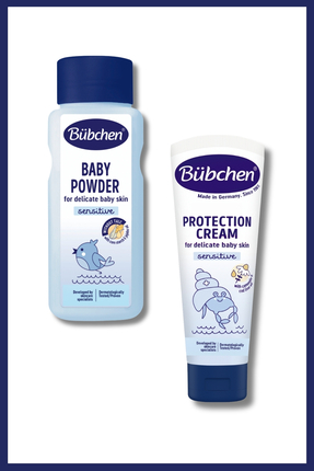 Bübchen Bez Bakım Set( Pişik önleyici krem + pudra)