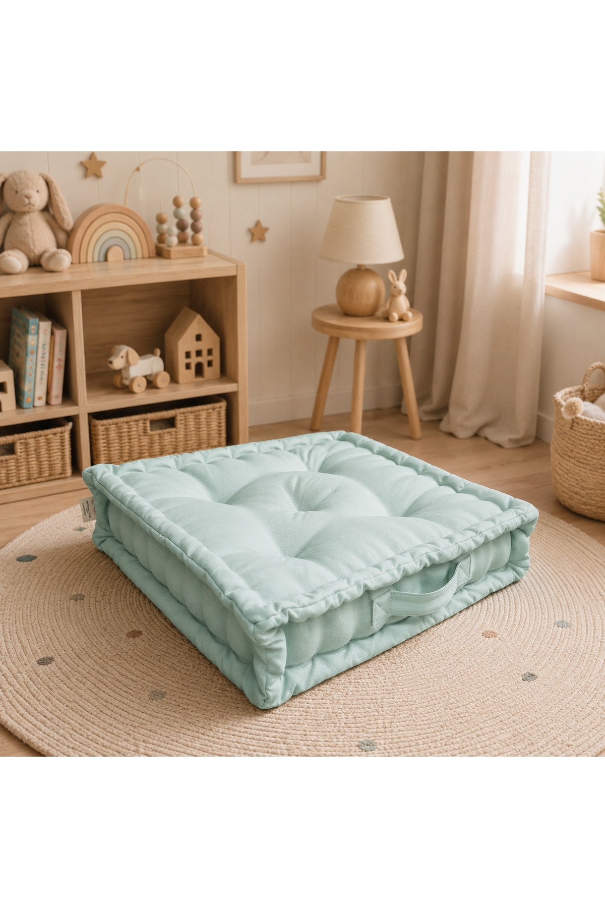 Biscuit Cushion Mint
