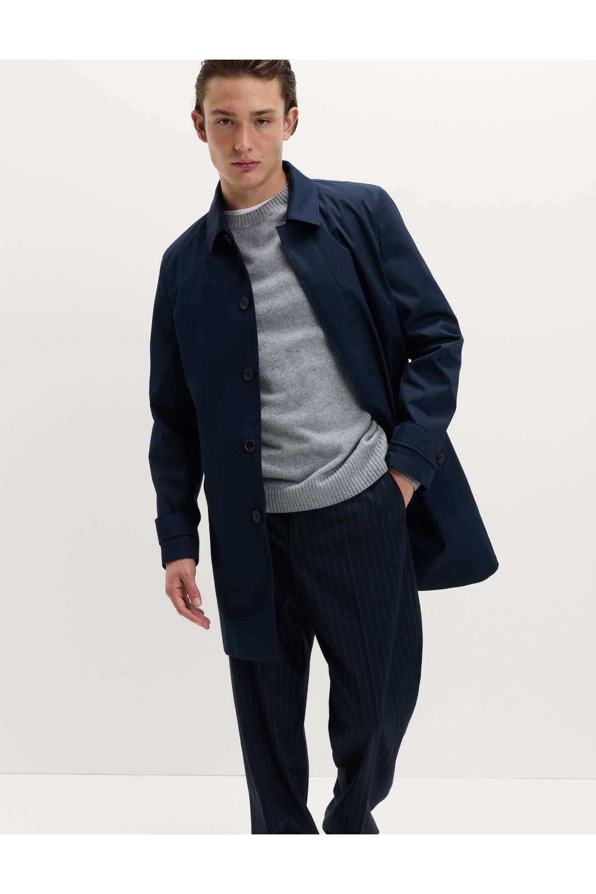 Marks & Spencer Pamuk Karışımlı Trençkot