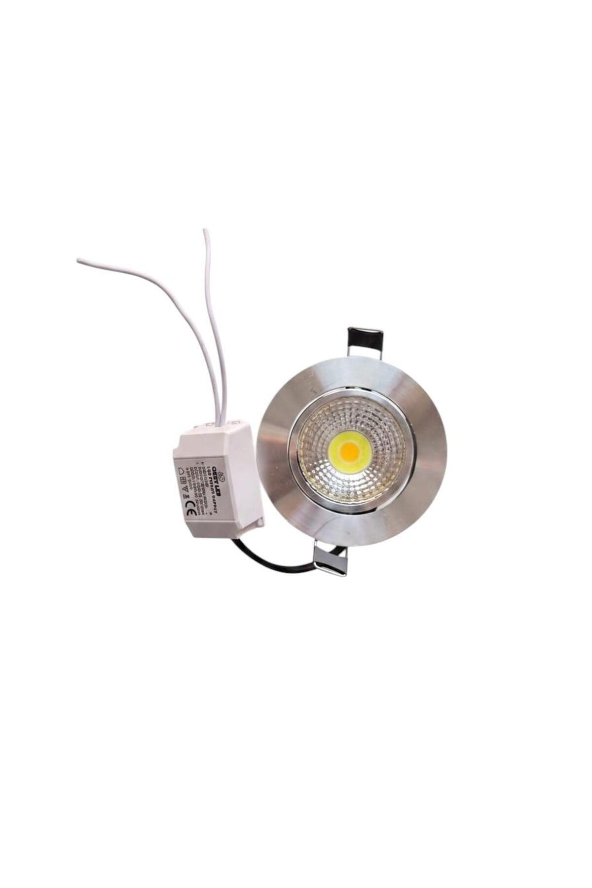 OOKAY OKE-COB-5W COB LED DOWNLIGHT KROM KASA 3 RENK - Fiyatı