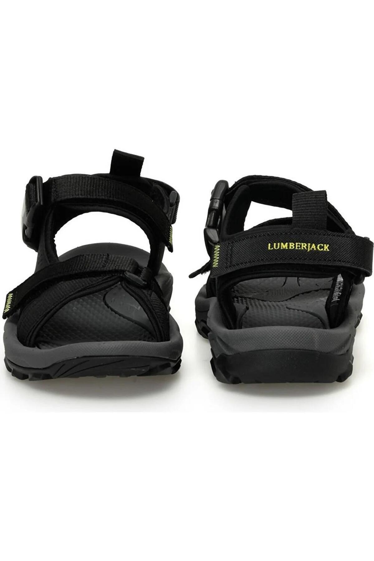 lumberjack Laggun Siyah Comfort Anatomik Spor Sandalet görsel 5
