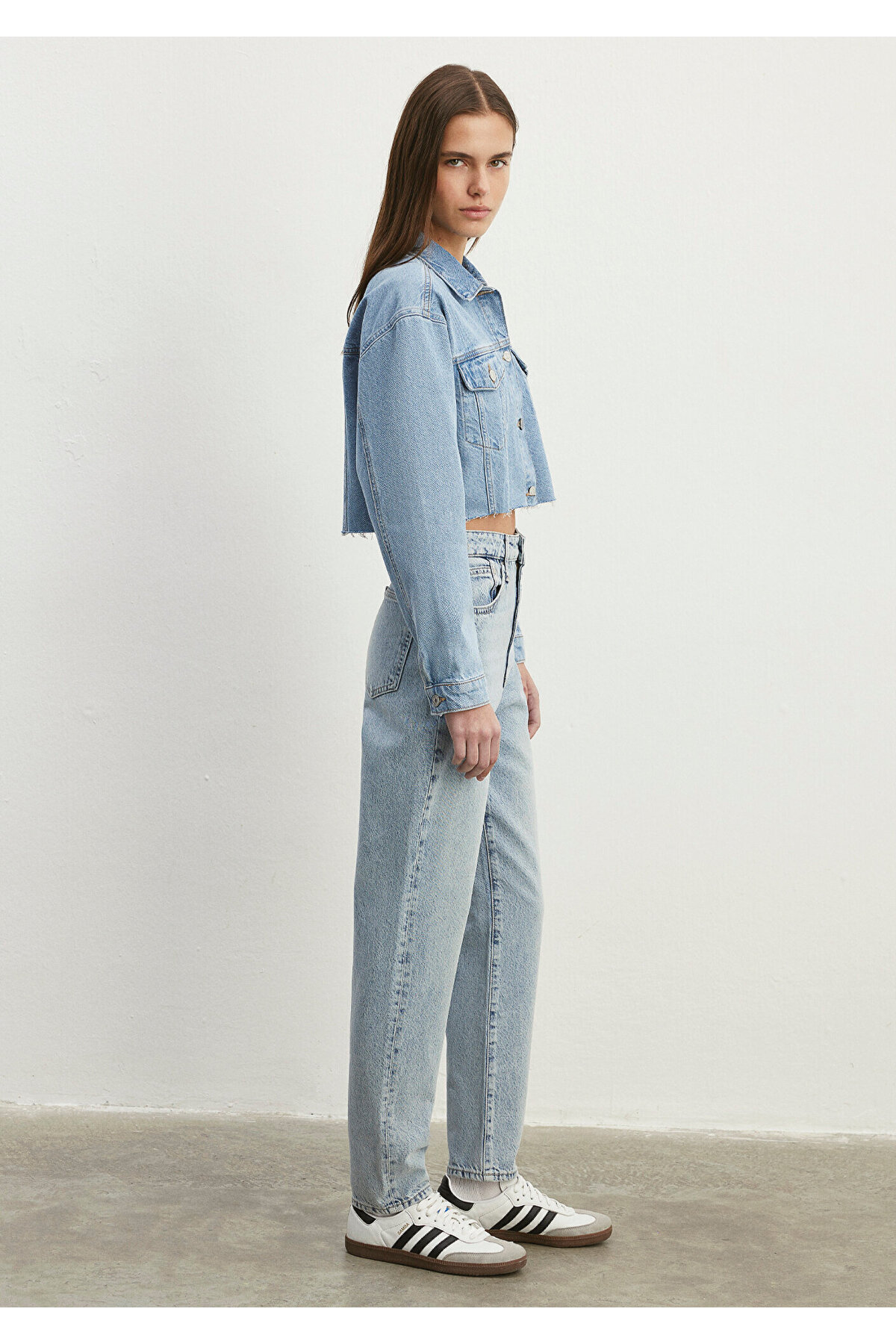 Mavi  Brenda 90lar Indigo Mavisi Jean Ceket 1110118-86443 - Görsel 4